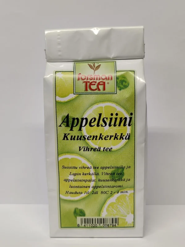 Vihreä& Maustettu | Maustesoppi Appelsiini kuusenkerkkä, vihreä tee