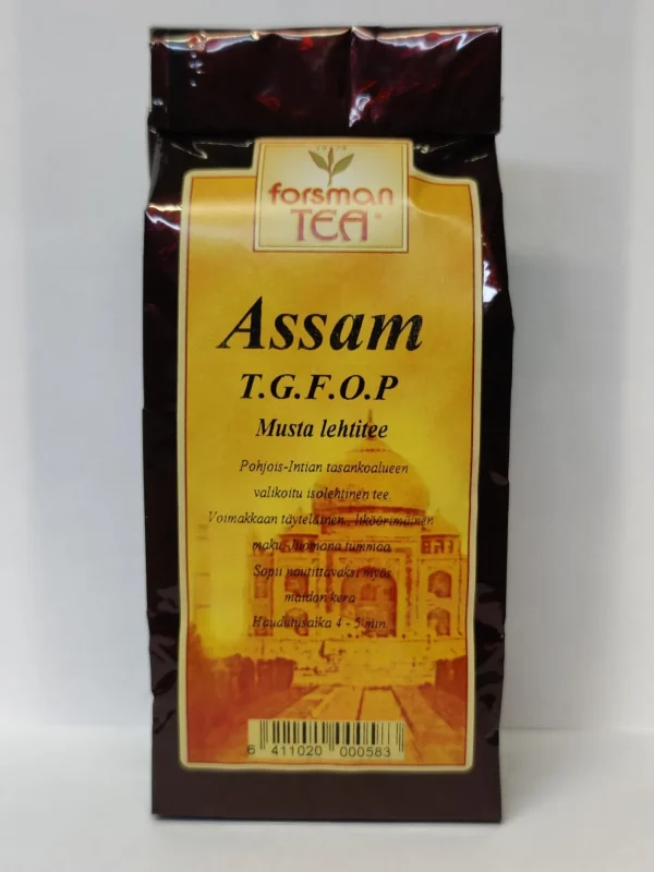Musta& Maustamaton | Maustesoppi Assam TGFOP