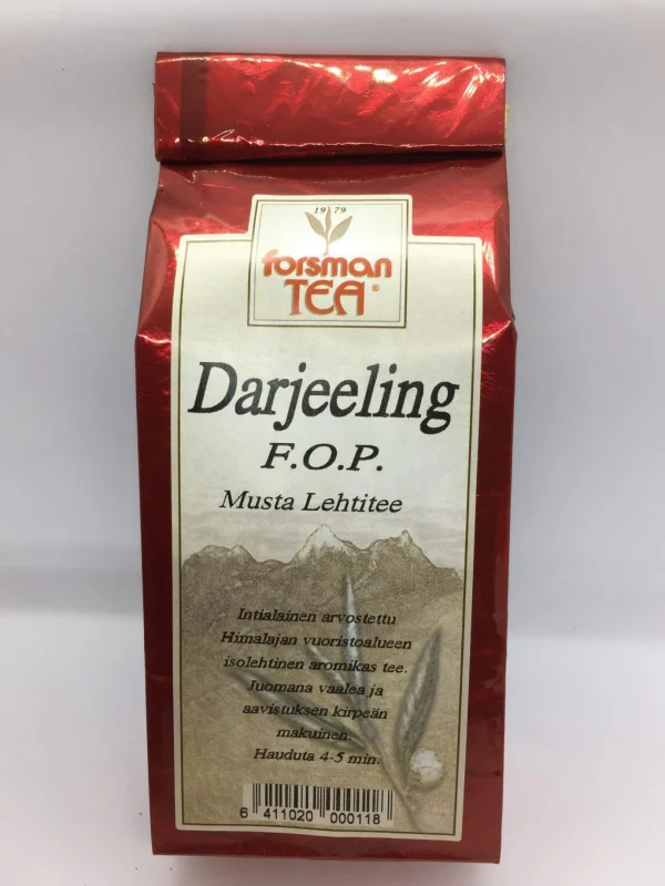 Musta& Maustamaton | Maustesoppi Darjeeling FOP