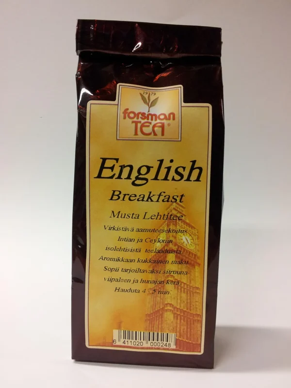 Musta& Maustamaton | Maustesoppi English breakfast