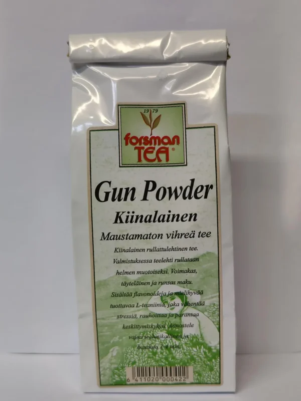 Vihreä& Maustamaton | Maustesoppi Gun Powder