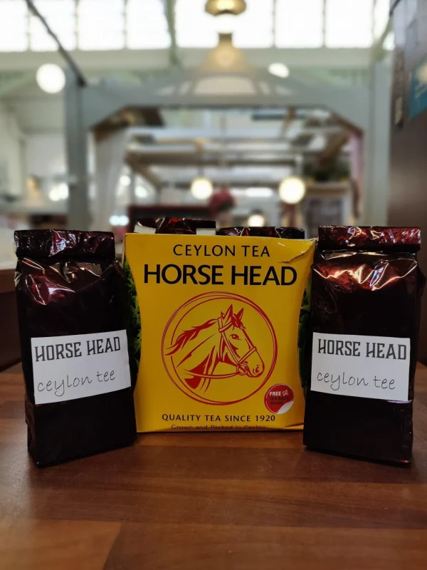 Musta& Maustamaton | Uncategorized | Maustesoppi Horse head, ceylon tee