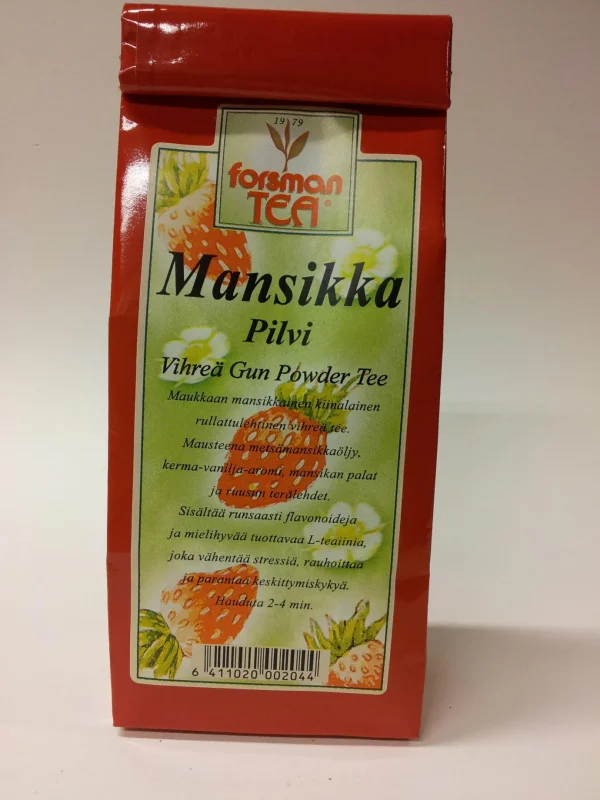 Vihreä& Maustettu | Maustesoppi Mansikkapilvi tee