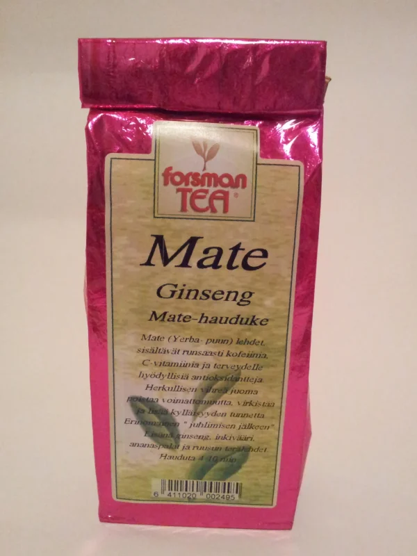 Yrttipohjaiset Teet Ja Rooibos | Maustesoppi Mate Ginseng