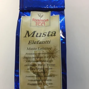 Musta& Maustamaton | Maustesoppi Musta Elefantti