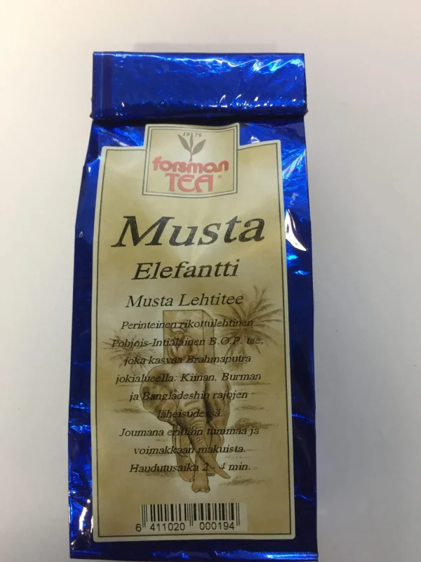 Musta& Maustamaton | Maustesoppi Musta Elefantti