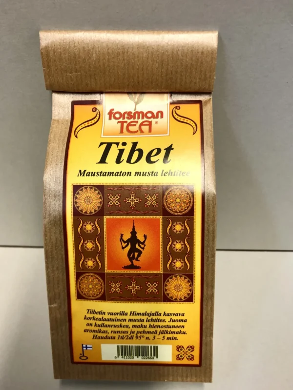 Musta& Maustamaton | Maustesoppi Tibet-makujen temppeli, musta lehtitee