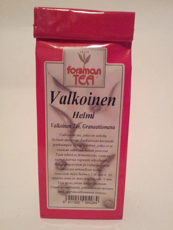 Valkoinen& Maustettu | Maustesoppi Valkoinen Helmi Granaattiomena tee