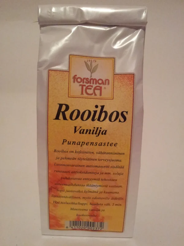 Yrttipohjaiset Teet Ja Rooibos | Maustesoppi Vanilja Rooibos
